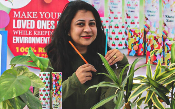 दिल्ली का यह स्टार्टअप रिसाइकल अखबार से पेंसिल बनाने का काम कर रहा है