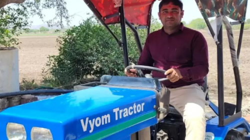 E- tractor vyom