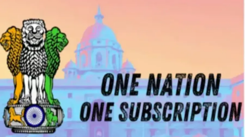 One Nation One Subscription